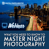 Everything you need to know about mastering night photography webinar product image
